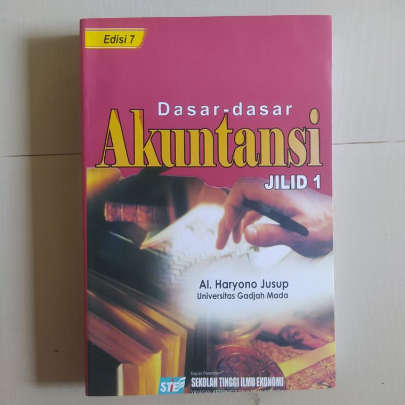 Jual Buku Dasar Dasar Akuntansi Jilid Edisi Al Haryono Jusup