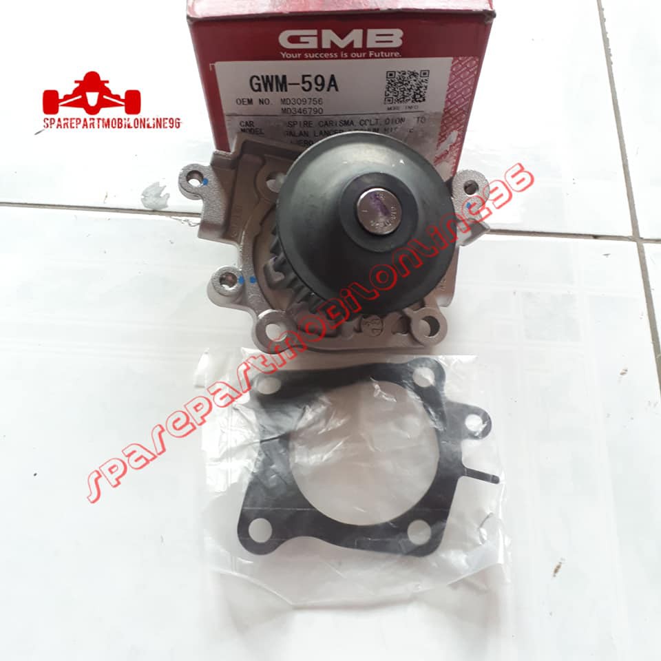 Jual Water Pump Pompa Air Mitsubishi Lancer CK4 1997 EVO 4 5 GMB JAPAN