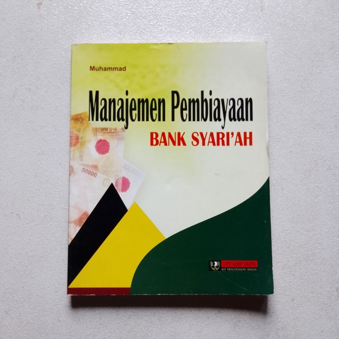 Jual Buku Manajemen Pembiayaan BANK SYARIAH Shopee Indonesia