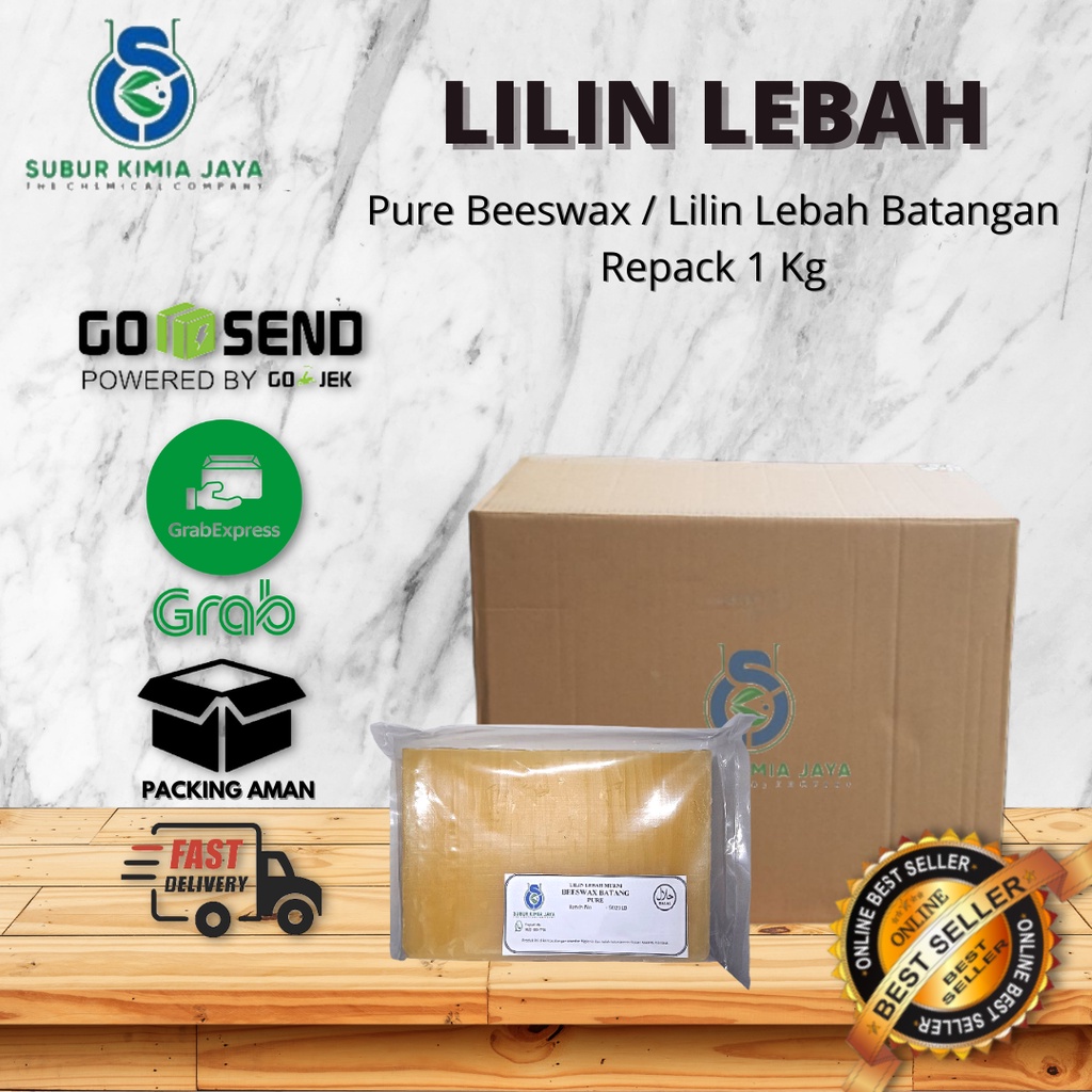 Jual Pure Beeswax Lilin Lebah 1 Kg Shopee Indonesia