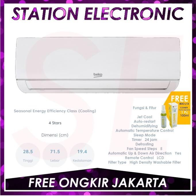 Jual AC BEKO BSFSA 050 BSFSA 051 BSFSA050 BSFSA051 AC Split 1 2