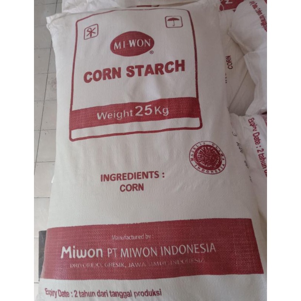 Jual Grab Gojek Only Corn Starch 25kg 1zak Tepung Maizena Miwon 25kg