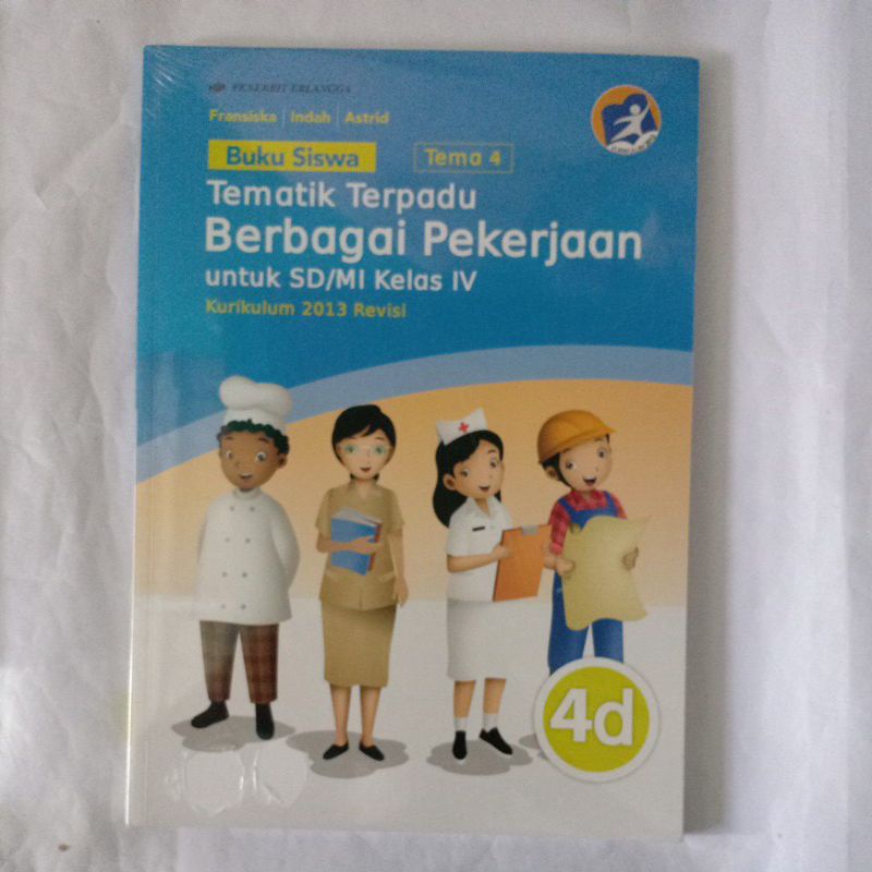 Jual Buku Siswa Tema Tematik Terpadu Berbagai Pekerjaan Untuk Sd Mi