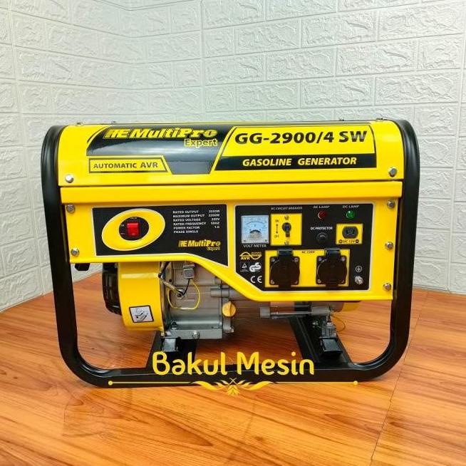 Jual Ready Ya Kak Multipro Gg Mesin Genset Bensin Watt Gg