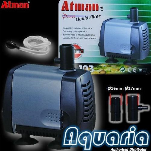 Jual Atman At103 Pompa Celup Aquarium Kolam Submersible Water Pump