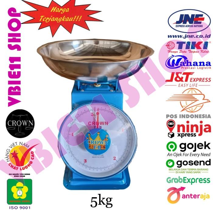 Jual Scales Timbangan Jarum Analog Duduk Laundry Kue Buah Sayur Crown