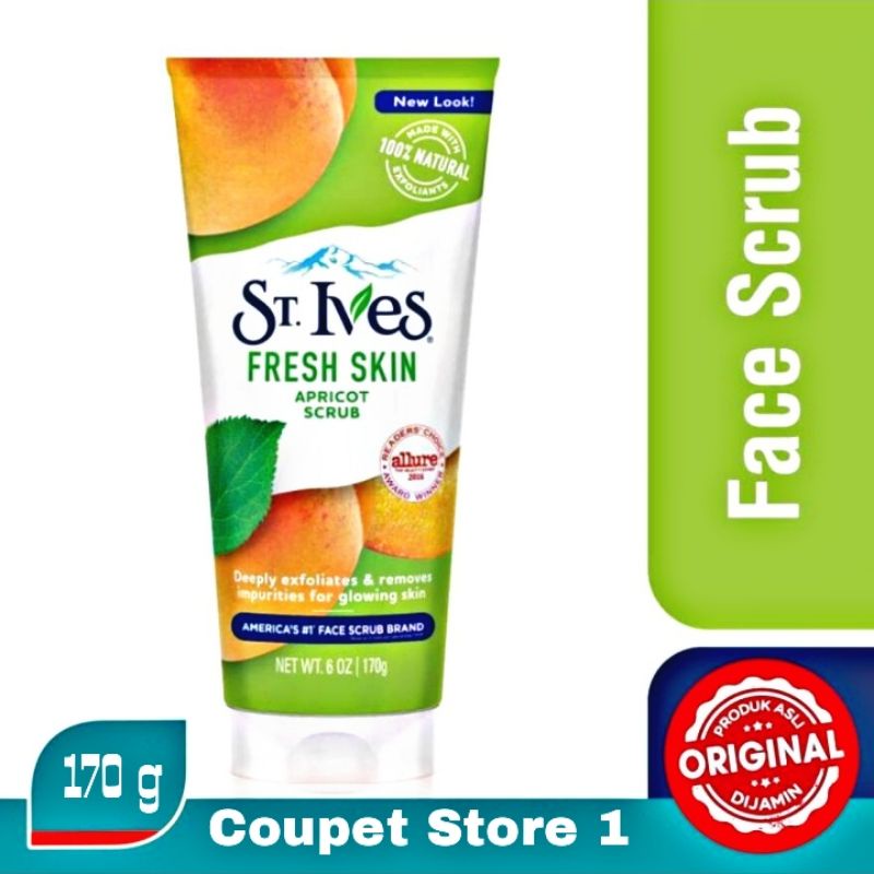 Jual St Ives Fresh Skin Apricot Face Scrub G Shopee Indonesia