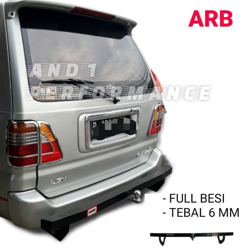 Jual Towing Bar Arb Pengaman Bemper Belakang Full Besi Kijang New