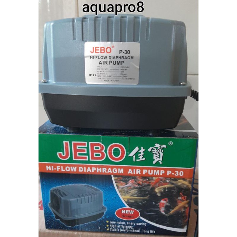 Jual Aerator Kolam Hi Flow JEBO P 30 P30 Shopee Indonesia