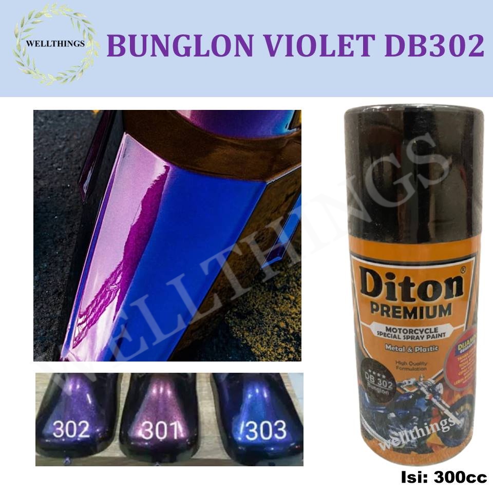 Jual Cat Pilox Diton Premium Warna Bunglon Mouve Red Db Db Isi