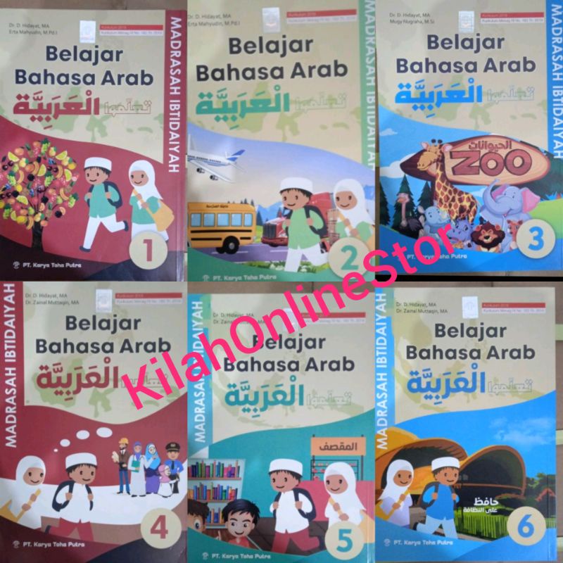 Jual Belajar Bahasa Arab Kelas Mi Sd Kurikulum Toha