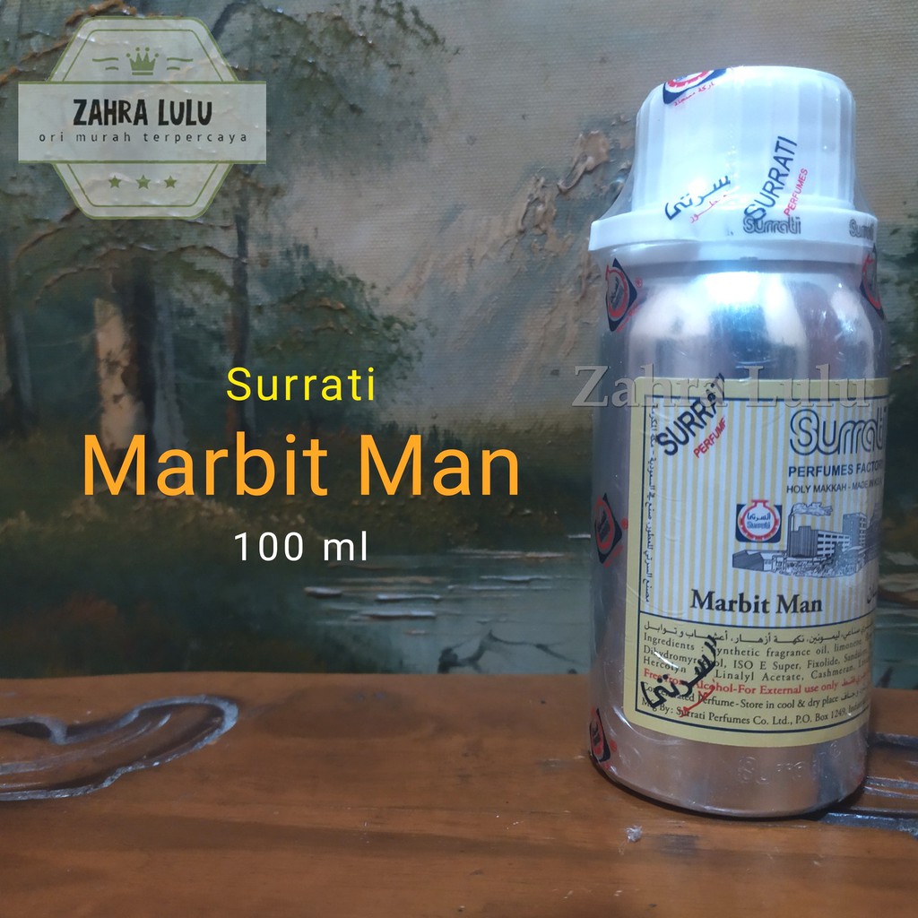 Jual Parfum MARBIT MAN 100 Gms By Surrati Asli Original Arab Saudi