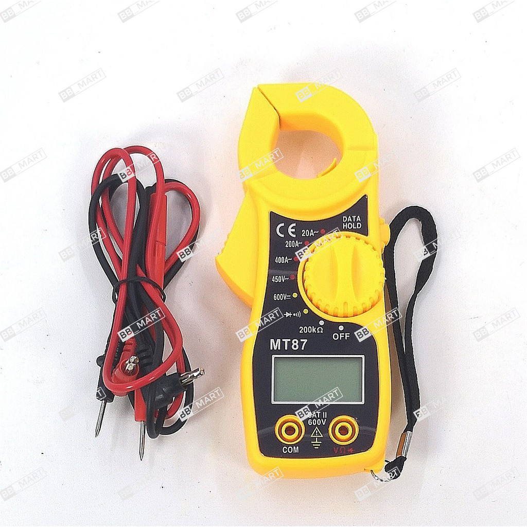 Jual Digital Clamp Meter Mini Tang Ampere Mini Ac Dc Tang Amper Mt