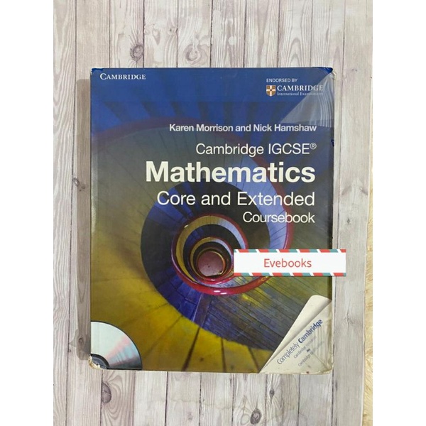 Jual Buku Cambridge Igcse Mathematics Core And Extended Coursebook