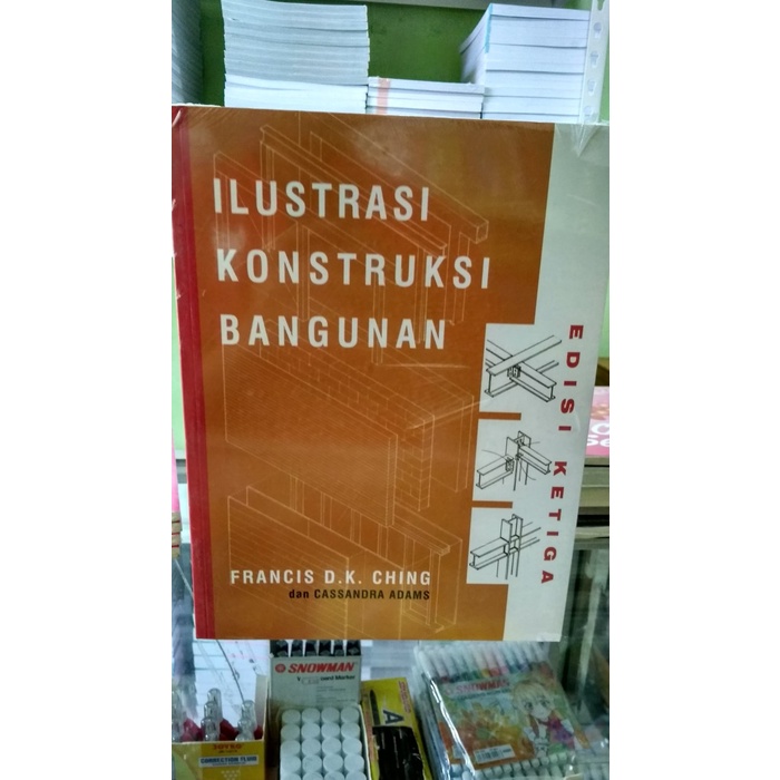 Jual Original Ilustrasi Konstruksi Bangunan Edisi Ketiga Erlangga