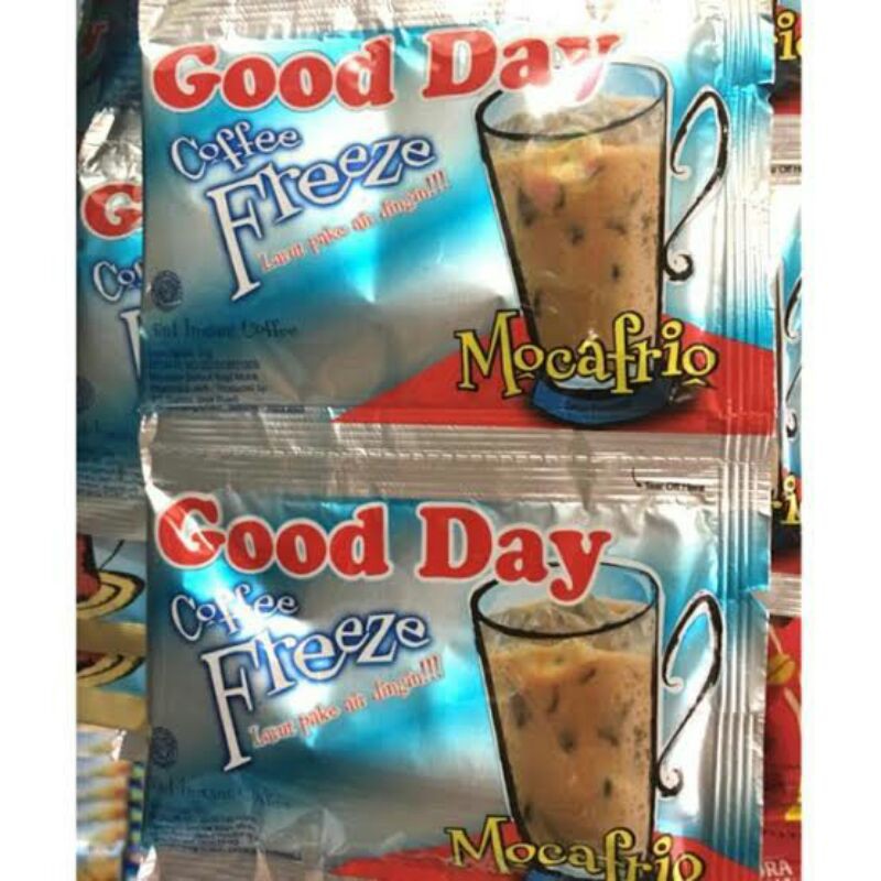 Jual Kopi Es Good Day Freeze Mocafrio Minuman Segar Shopee Indonesia