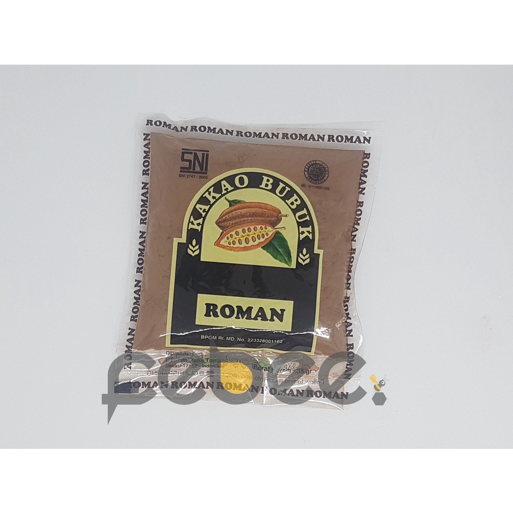 Jual Roman Cokelat Coklat Kakao Bubuk Cocoa Powder Sachet 35g Shopee