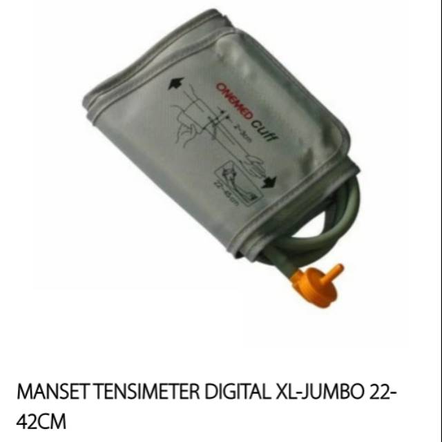 Jual Manset Tensimeter Digital Ukuran XL Jumbo Diameter 22 45cm