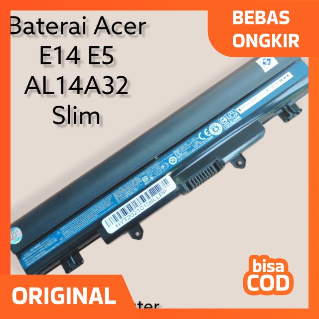 Jual Baterai Original Acer Aspire E E E E E V V Al A