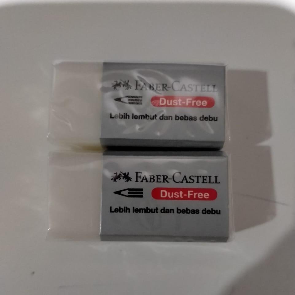 Jual Faber Castell Eraser Dust Free Penghapus Mini Satuan