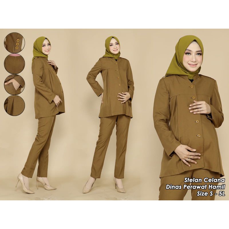 Jual Blazer Baju Kerja Kantor Seragam Dinas Pemda Baju Khaki Seragam