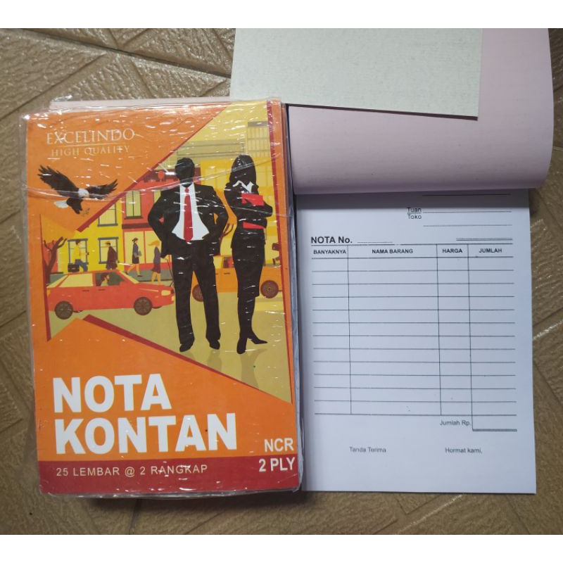 Jual Nota Kontan Ncr Excelindo Ply Lembar Shopee Indonesia