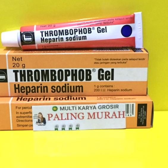 Jual Special Thrombophob Gel Heparin Sodium P Memar Trombopop