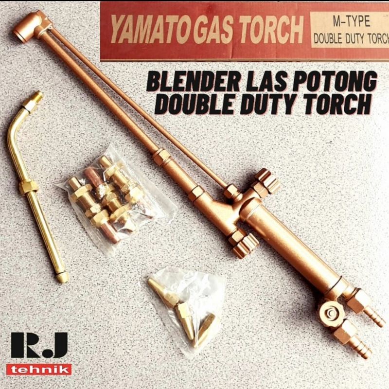 Jual Cutting Torch Stang Blender Las Potong Type M Double Duty Torch