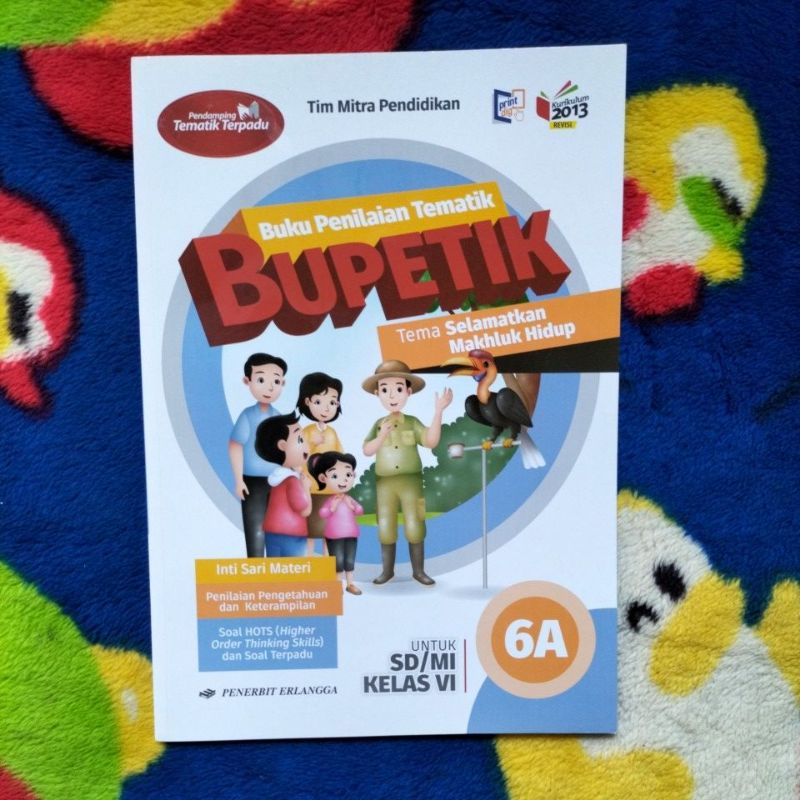 Jual Original Buku Penilaian Tematik Bupetik Terpadu Kelas A Shopee