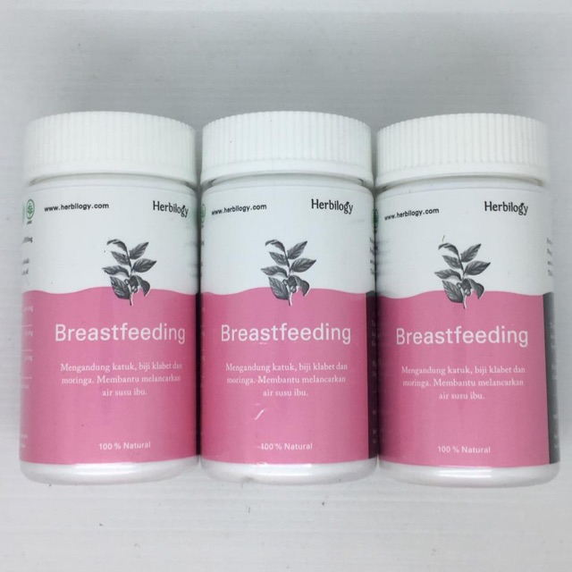 Jual ASI BOOSTER Herbilogy Breastfeeding Capsule Shopee Indonesia