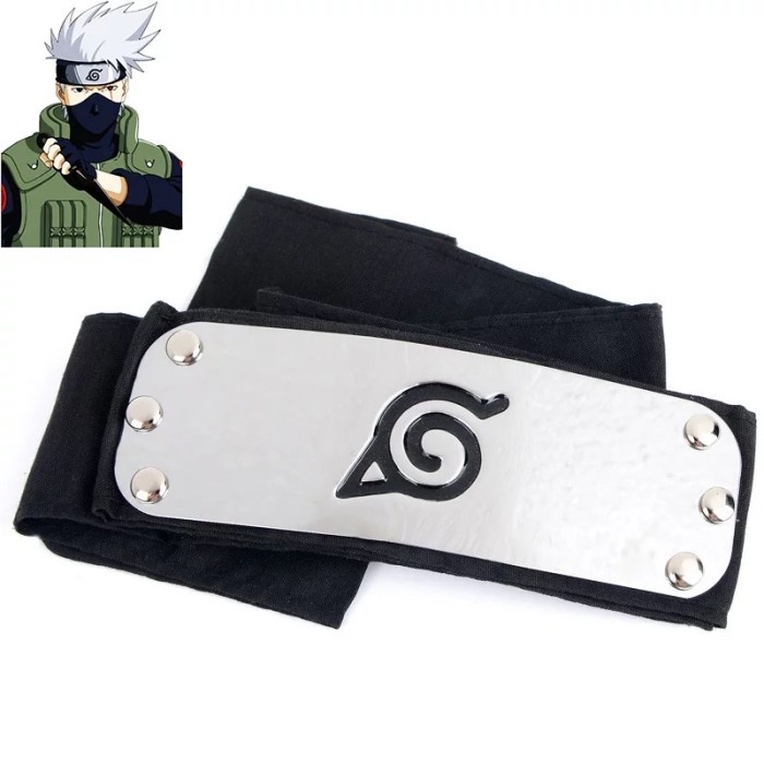 Jual Pria Kostum Ikat Kepala Konoha Naruto Headband Kostum Pria