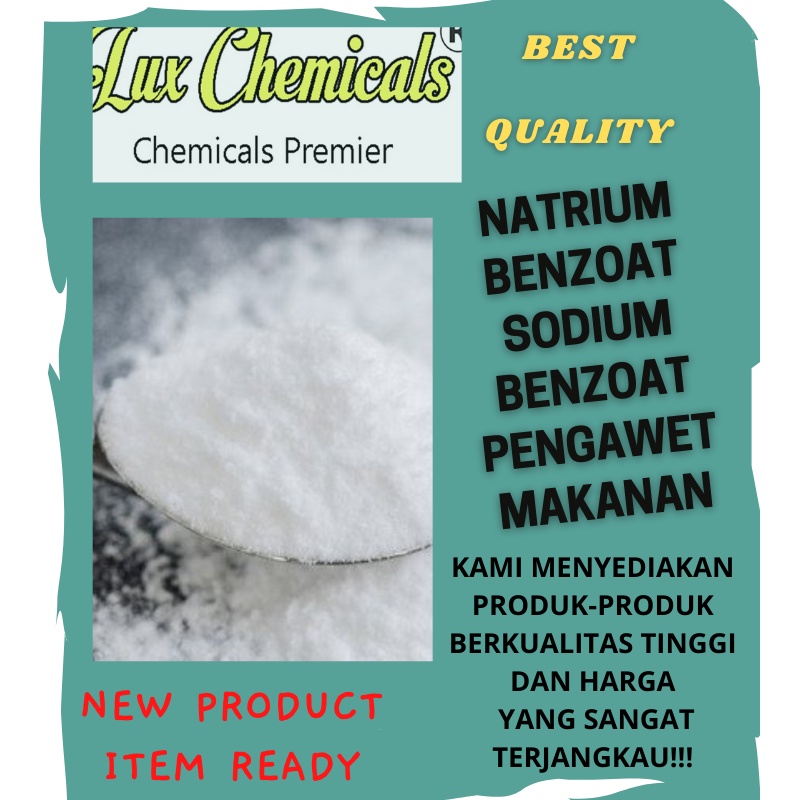 Jual Natrium Benzoat Sodium Benzoat Pengawet Makanan Gram Best