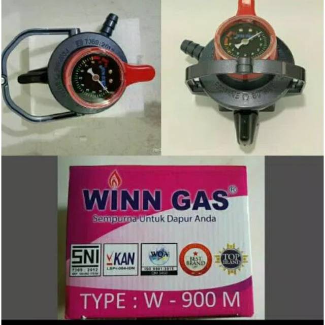 Jual Regulator Gas Lpg Winn W M Pengunci Ganda Shopee Indonesia