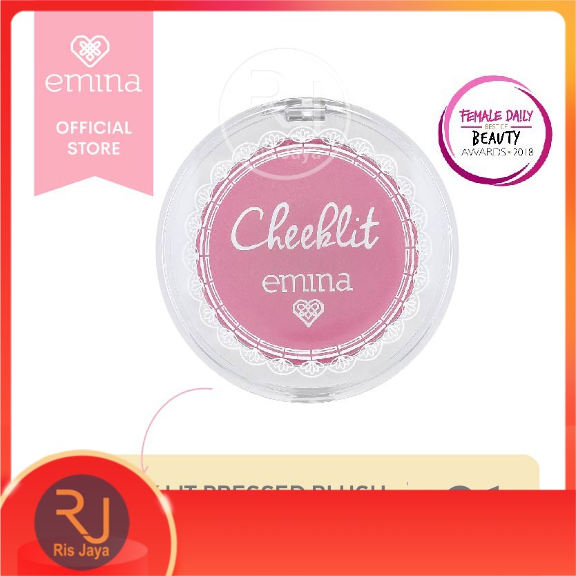 Jual Emina Cheek Lit Pressed Blush 3 5 G Shopee Indonesia