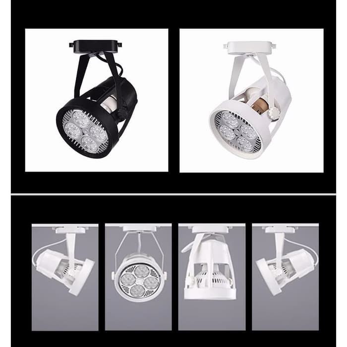 Jual Kap Lampu Rel Par Track Lamp Par Sorot Rell Spotlight Led