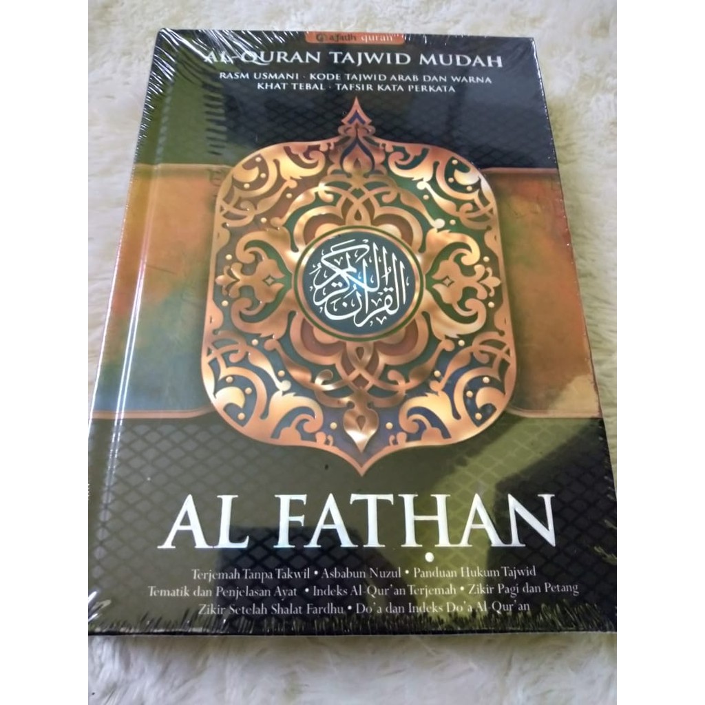 Jual Al Quran Al Fathan BESAR A4 HC Tajwid Perkata Shopee Indonesia