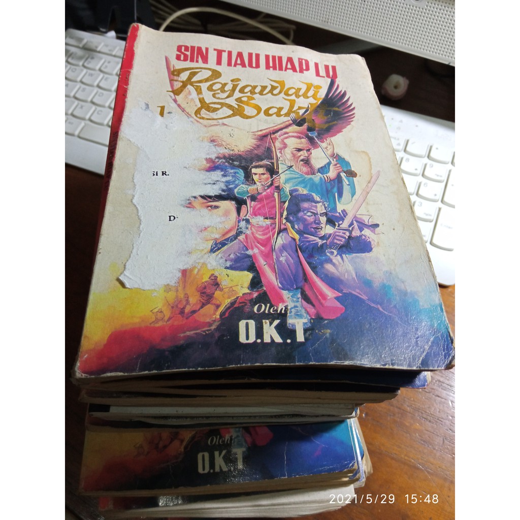 Jual Buku Bekas Murah Cersil Cerita Silat O K T OKT Rajawali Sakti Sin