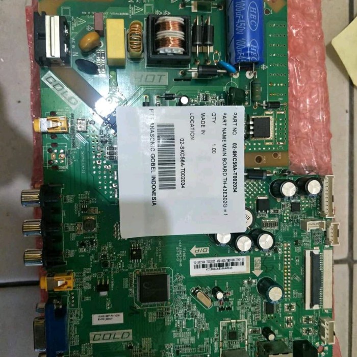 Jual Mb Mainboard Motherboard Mesin Tv LED Panasonic TH 43E302G