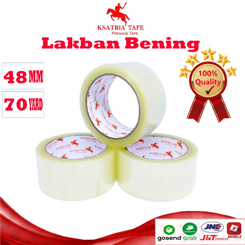 Jual Terlaris Lakban Opp Tape Lakban Bening Dunia Packing Yard