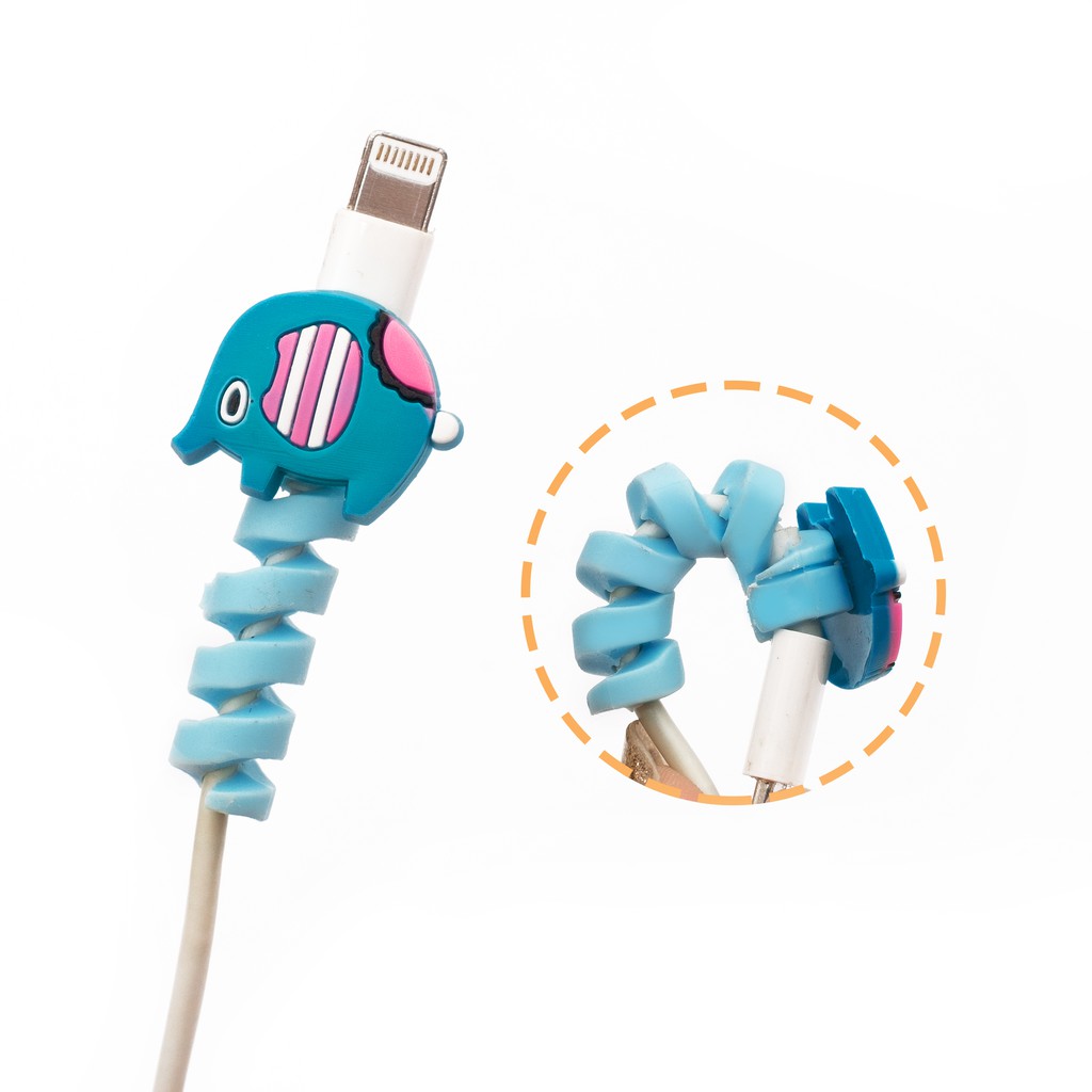 Jual Acc Box Sanrio Cable Saver Twist Cable Protector Spiral