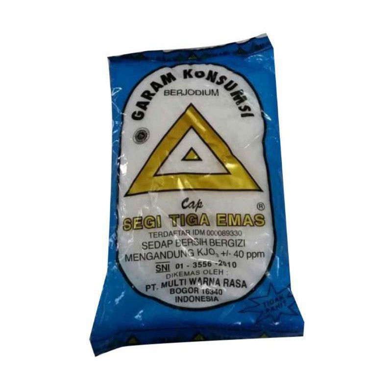 Jual Segitiga Emas Garam 250gr Shopee Indonesia