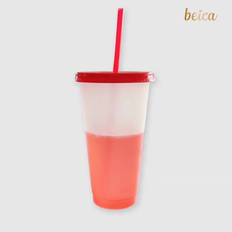 Jual BEICA Magic Tumbler Color Changing Cups Tumbler Gelas Berubah