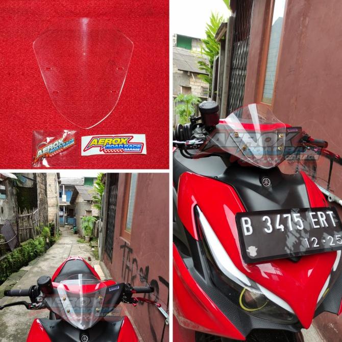 Jual Visor Winshield New Aerox By Aeroxroadrace Not Mhr Sectbill