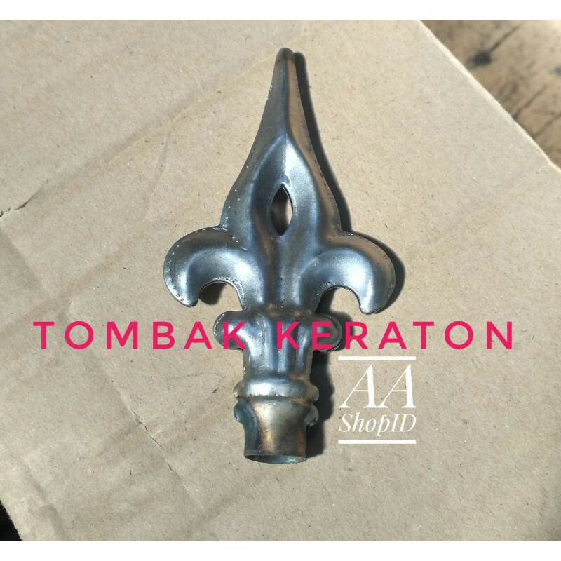 Jual Ornamen Pagar Besi Plat Tombak Keraton Shopee Indonesia