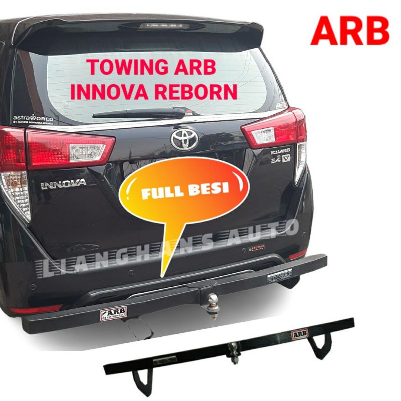 Jual Towing Bar ARB Pengaman Bemper Belakang ARB Full Besi INNOVA