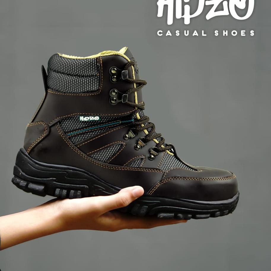 Jual New Sepatu Safety Pria Hipzo M Sepatu Boots Kerja Sepatu