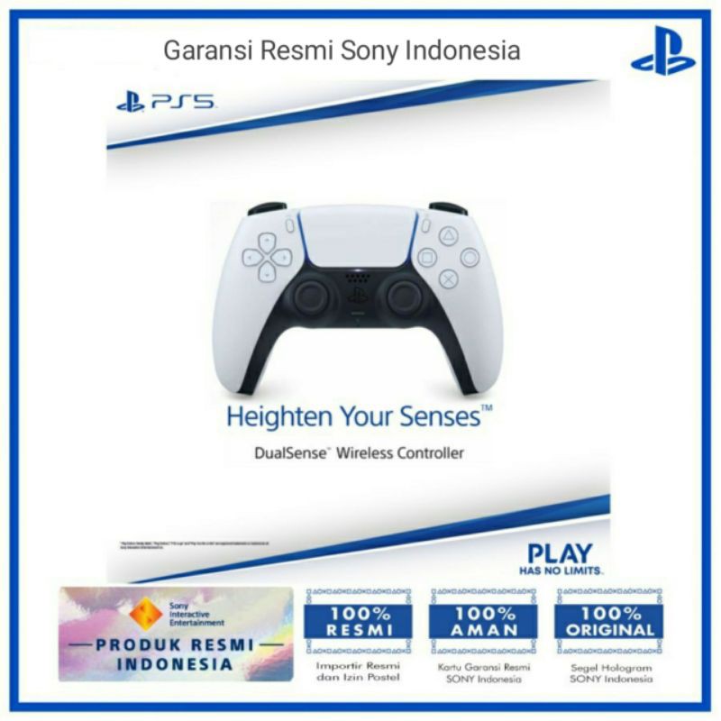 Jual SONY PLAYSTATION DUALSENSE PS5 WIRELESS CONTROLLER GARANSI RESMI