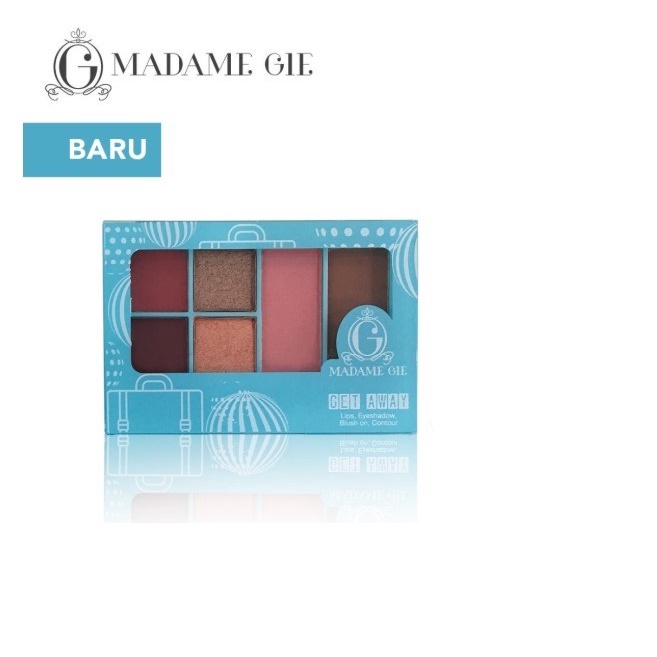 Jual Madame Gie To Go Get Away Make Up Kit Complete Face Pallete Take