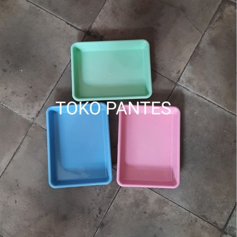 Jual Nampan Tray Baki Plastik Segi No Soft Gmp Shopee Indonesia