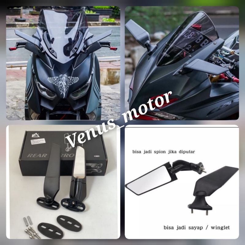 Jual Spion Winglet F22 Spion Vering Ninja250 Zx25r Cbr R15 Gsx